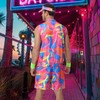 80s Outfit for Men - 90s Workout Costume Set for