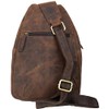 MDM Backpack Shoulder Bag Men's Leather Sling Bag Made of
