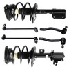 SCITOO Front Strut Spring Assembly Sway Bar Links Tie Rod