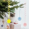 HFZRZFH 3 Pack Door Hanging Interactive Cat Spring Toys with