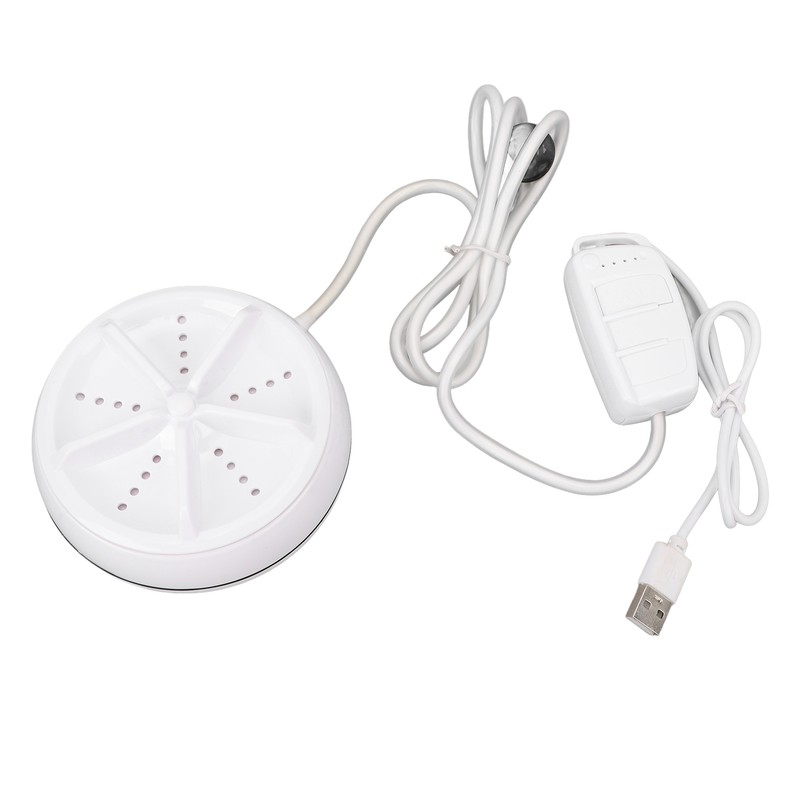 Mini Ultrasound Washing Machine USB Portable Turbine Cleaning 4 Level