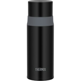 Thermos FFM-352 STB Water Bottle, Stainless Steel Bottle, Cup Type, 11.8 fl oz (350 ml), Stone Black