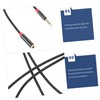 Gatuida 4pcs -Resistant 3.5mm Audio Cable Headphones Earphones Cable Extender