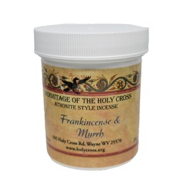 1 oz Ethiopian Frankincense & Myrrh Athonite Style Incense Orthodox Citrus