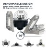 Adonixx 60W 6000LM LED Deformable Garage Light Ceiling Lamp Bulb