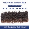 Mebeli GoGo Curl Crochet Hair,10inch Pre Looped Water Wave Beach