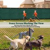Amagenix Privacy Fence Screen 6'x90'Customsized Mesh Fencing Shade Cover with