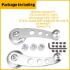 Sliver Billet Aluminum 4 1/4 Window Crank Handle For Hot