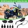 CICMOD Motorcycle Mirrors Rear View Side Mirror for Scooter, ATV,