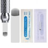 30Pcs Disposable Eyebrow Microblading Needles,Lip Tattooing Microblades Permanent Makeup Blades