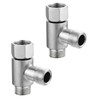 Tecmolog 2 PCS 3/8" Tee Fittings Water Line Splitters Stainless