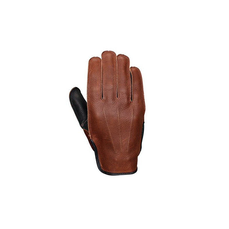 Nankai Parts 51RG005B-L Motorcycle Coplane Leather Gloves Brown Size L