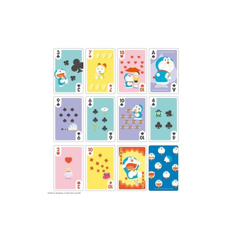 doraemon playing cards