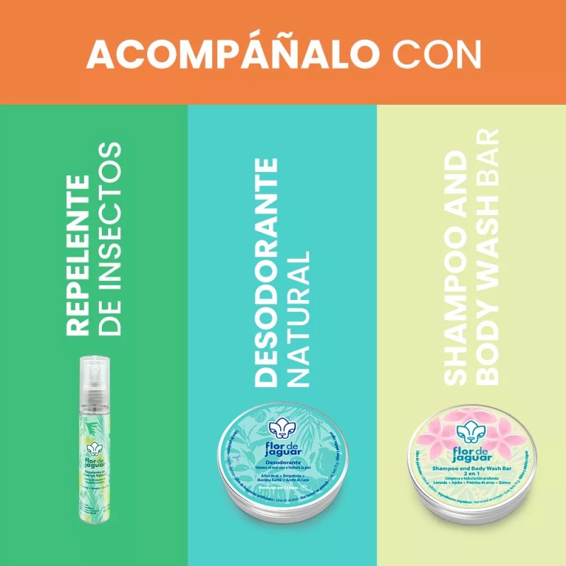 Flor De Jaguar | Bloqueador Solar Natural Mineral Spf 30+
