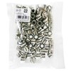 WAKI DB-025 Nickel Dowel Men Concave (100 Pieces) 0.4 inch