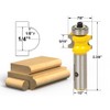 Yonico 13515 5 Bit Bullnose Router Bit 1/2-Inch Shank