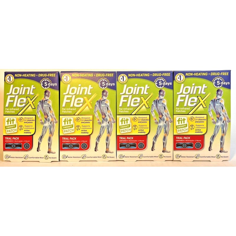 JointFlex 4 X JointFlex FIT Therapy Far Infrared Patch Trial