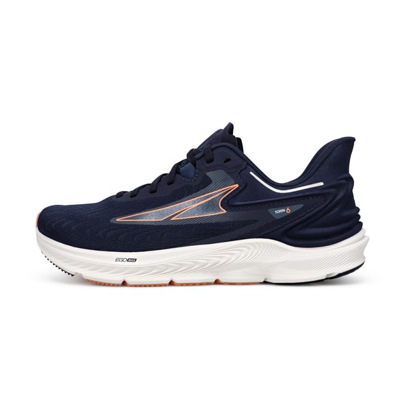 ALTRA Women's AL0A7R78 Torin 6 Road Running Shoe, Navy/Coral - 8 M US