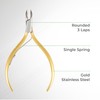 NGHIA Premium Cuticle Nipper - D-05V Jaw 14 (Stainless Steel)