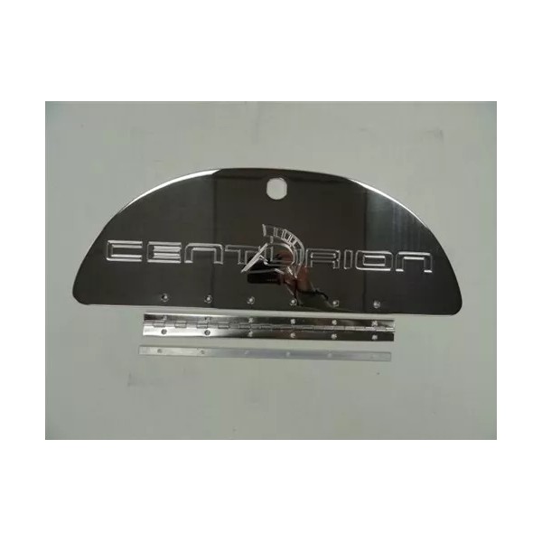 SKI CENTURION STAINLESS STEEL GLOVE BOX DOOR & HINGE 18