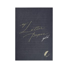 G.C.PRESS My Letter Papergold/Envelope Set