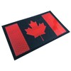 3x5 Large Reflective Canada Flag Tactical Patches Hook-Fastener Backing Canadian