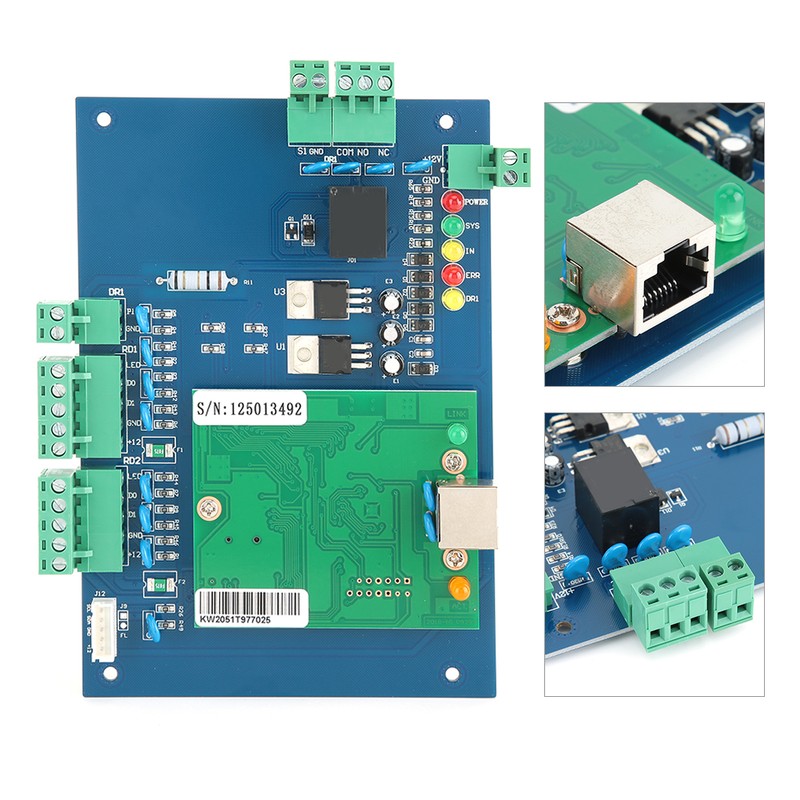 TCP / IP Independent Network Access Control Panel Wiegand26/34 Card