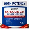 PURESKIN Capsaicin Cream Extra Strength: 0.1% Capsaicin Neuropathy Cream for