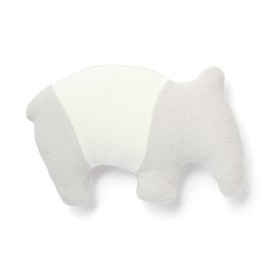 MUJI 84759741 Animal Cushion with Pocket, 10.0 x 6.5 inches (25.5 x 16.5 cm)