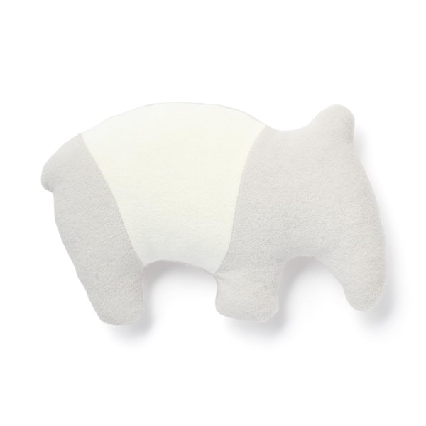 MUJI 84759741 Animal Cushion with Pocket, 10.0 x 6.5 inches