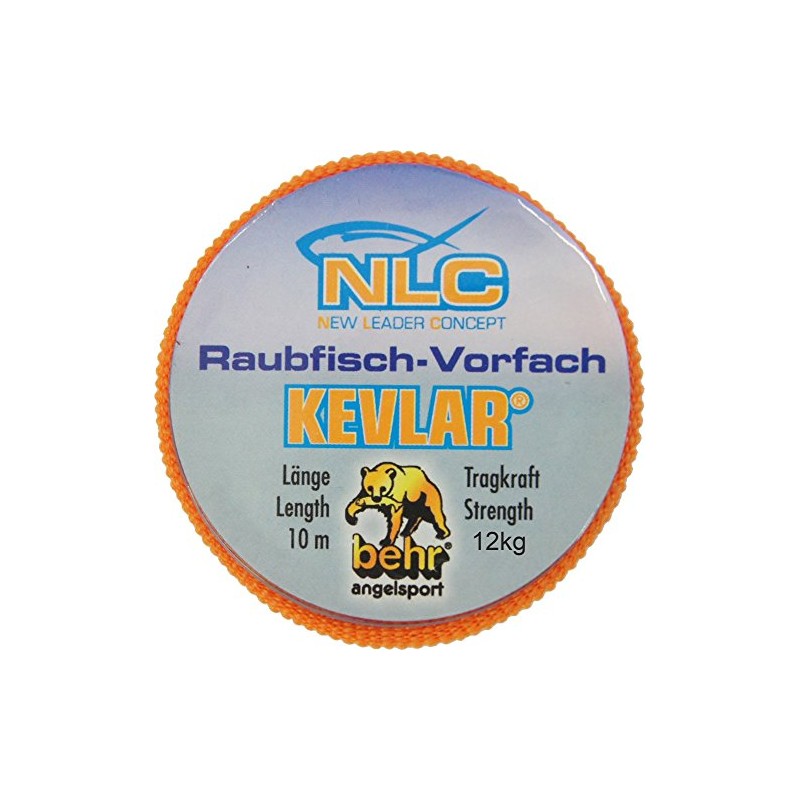 Kevlar Leader Line 10 m 5-15 kg Size:12 kg