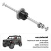Metal Differential Front Axle Sturdy Durable Climbing Car Metal Differential