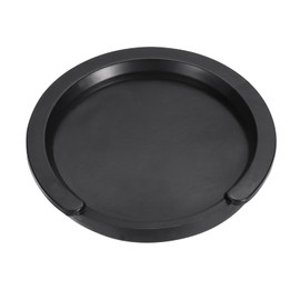 sourcing map Guitar Sound Hole Cover,4 Inch Dia Acoustic Guitar Covers Soft Rubber Feedback for Acoustic Guitar,Black