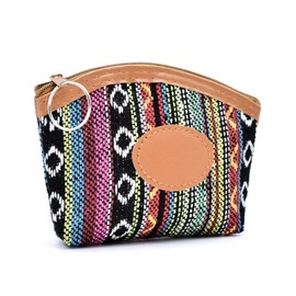 BDM - Monederos de Tela, cartera pequeña Con cremallera, billetero dibujos animados, Mujer y niña.