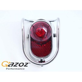 Gazoz Performance Bike Rear Light LED, Chrome, Vintage & Classic Bicycle Accessories