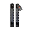 Lantelme Set of 2 Garden Thermometer Set Weatherproof Plastic 18