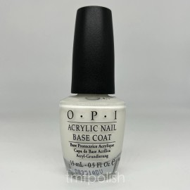 OPI Brand New OPI Nail Polish - Acrylic Nail Base Coat - Full Size