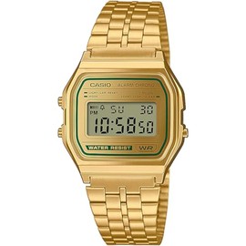 Casio A158WEGV-9AEF Watch, gold, A158WEGV-9AEF-AMZUK