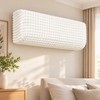 Air Conditioner Cover for Wall-Mounted AC – Washable Plush Dust