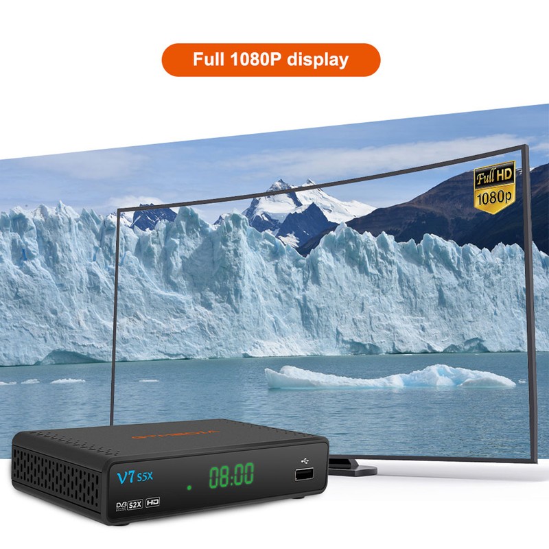 GTMEDIA V7 S5X DVB-S/S2/S2X Signal Receiver H.265 Decoder Set Top