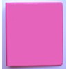 HOT PINK 3 RING 1" VIEW BINDER 8.5 X 11