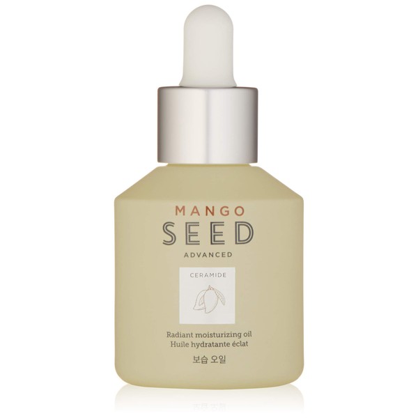 The Face Shop Mango Seed Moisturizing Oil | Multi-Purpose Oil with Strong Moisturizing Power to St& Up Cold Wind | Intense Hydrating & Nourishing Skincare, 1.35 Fl Oz