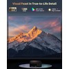 DESS Smart 4K 1080P Home Video Projector, WiFi 6 BT,