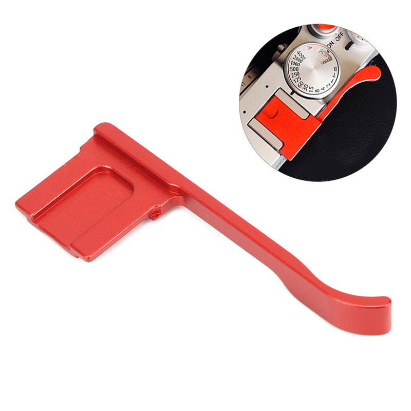 GR3 Aluminium Alloy Red Thumb Grip Finger Handle Accessory for