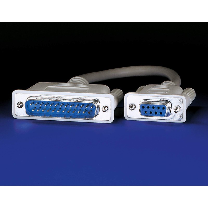 Roline DB9 / DB25 female / M180CM