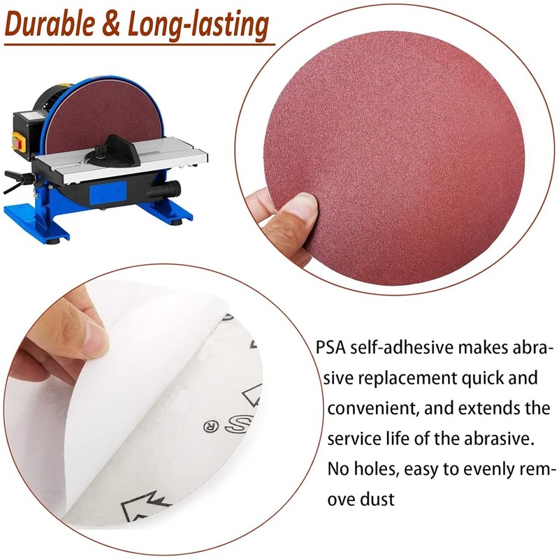 TA-VIGOR 2000 Grit Sponge Sanding Discs, 3Pcs 6 Inch Hook