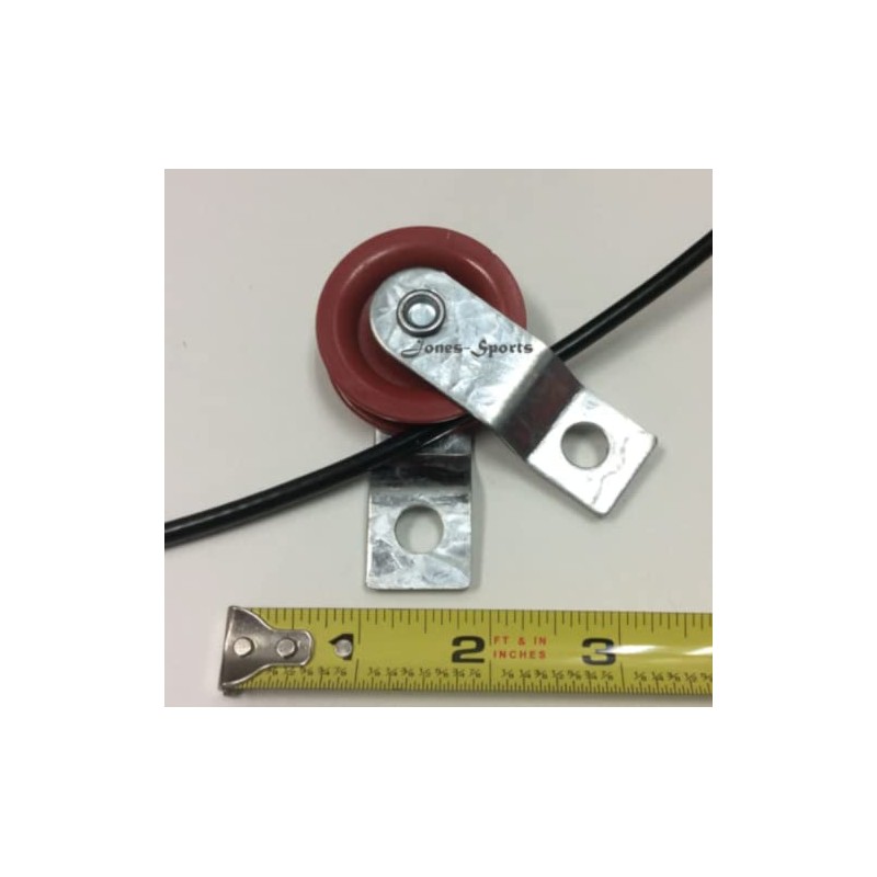 Pulleys & Zinc Carabiner Snap Clips Netting Baseball Batting Cage