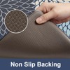KIMODE Half Circle Kitchen Mats for Floor Cushioned Anti Fatigue,Semi