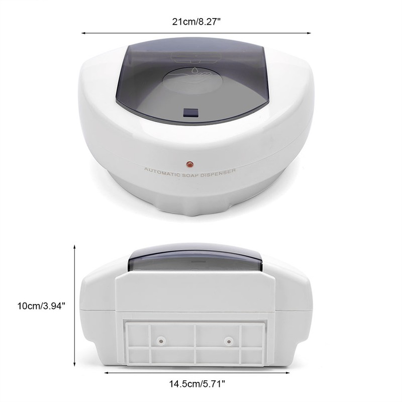 500ml Automatic Sanitizer Soap Dispenser Sensor Touchless Hands Free Wall