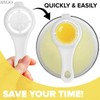 3 Pcs Egg Separators for Yolk – Easy-To-Use Egg Separator